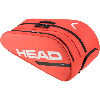 Tennis Racquet Bag L for Sports Travel Durable Polyester Material Black Color Large Capacity with Padding and Ventilation Desig
