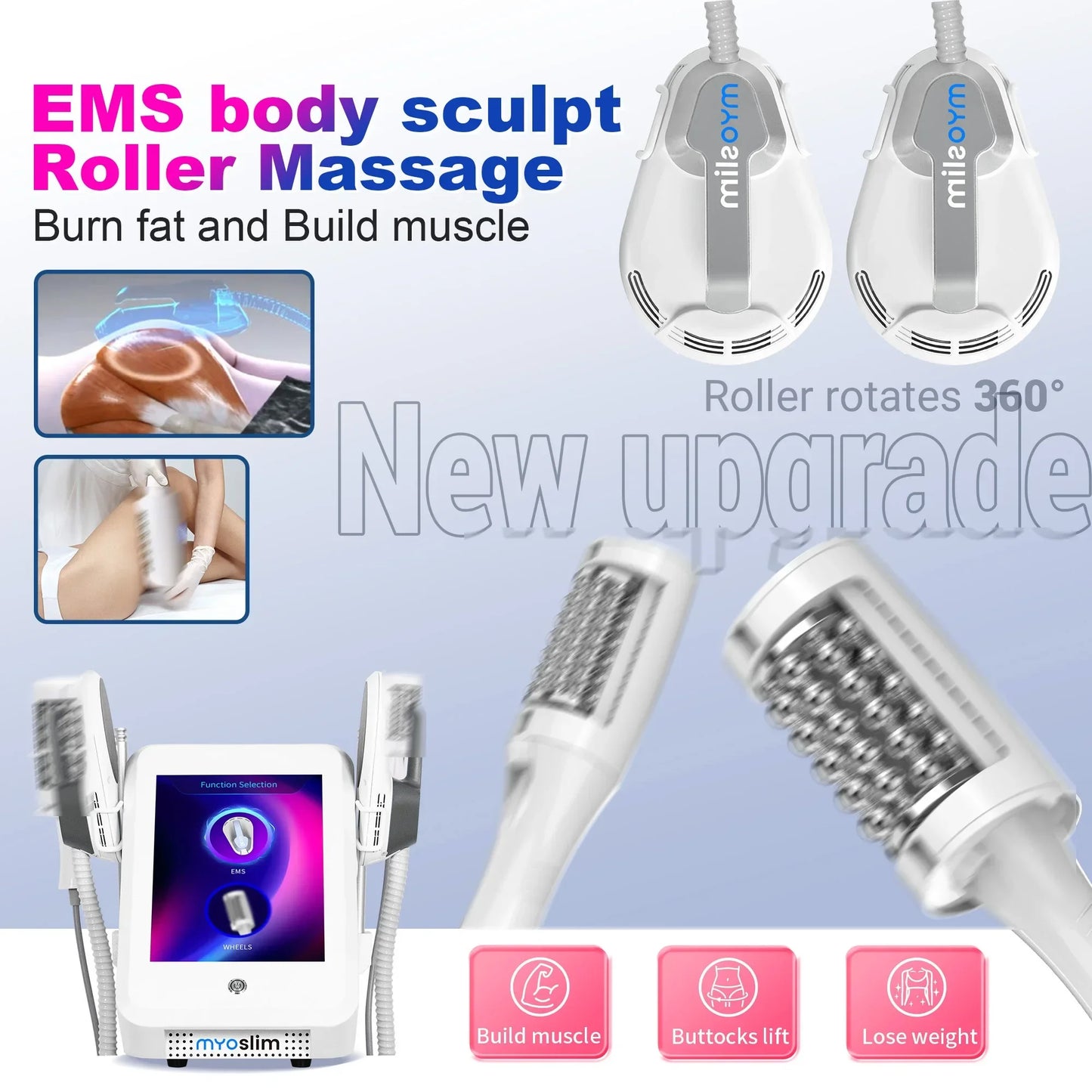 6500W shaping EMS+EMT200Hz professional EMS carving electromagnetic shaping slimming muscle stimulation slimming beauty machine
