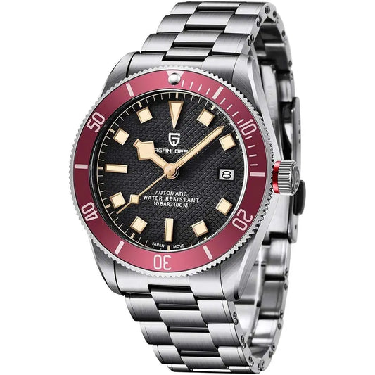 LACZ DENTON Design PD1671V2 BB58 Men's Watches Mechanical Watch or Men Luxury Automatic Watch Men Japan Movement 100M Waterproo