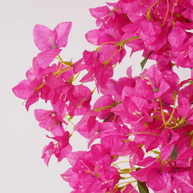 Angela Flower A8235 Hot Pink Bougainvillea Blossom Floral Arrangement Wedding Backdrop Horn Arch Decoration Event Party Props