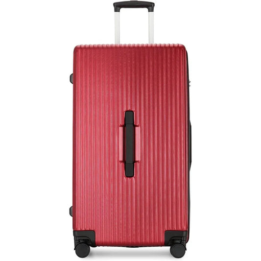Trunk Luggage, 28 Inch Luggage with Spinner Wheels, Scratch resistant texture Lightweight PC material with TSA Lock