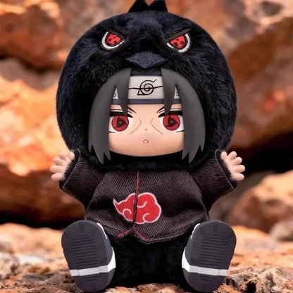 Original BANDAI Eaki Naruto Uzumaki Naruto Blind Box Shippuden Beast Party Series Plush Doll Anime Characters Are Cute Toys Gift