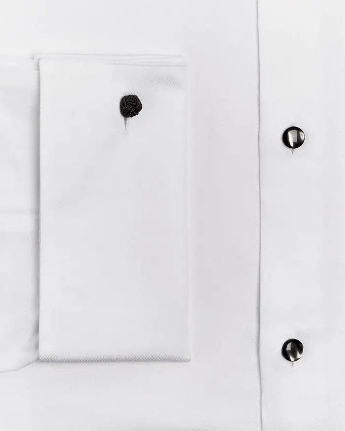 BOSS | Jasper Pique Slim Fit Tuxedo Shirt