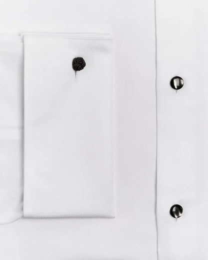 BOSS | Jasper Pique Slim Fit Tuxedo Shirt