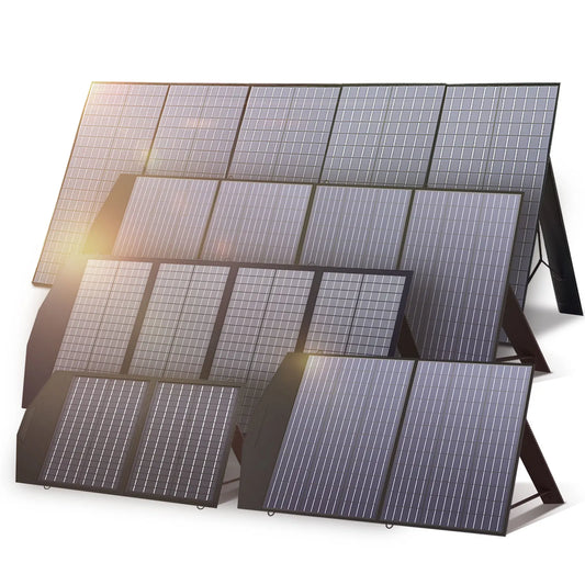 ALLPOWERS 400W / 200W / 140W / 100W / 60W  Portable Solar Panel Waterproof for Outdoor Camping RV Garden Roof