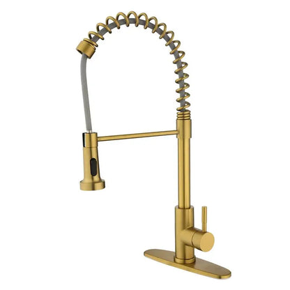 Pull-Out Spray Kitchen Faucet - Versatile Sink Fixture for Easy Cleaning & Precision Control, Chrome Finish