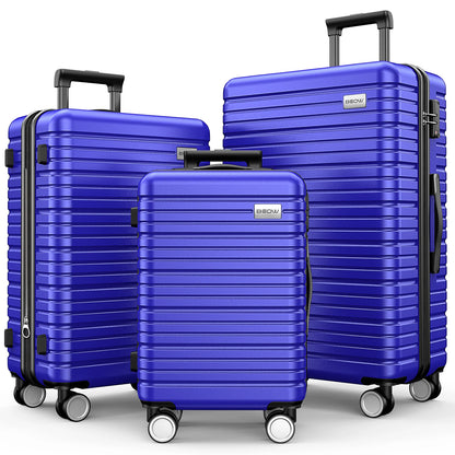 Luggage Sets 3 Piece 20/24/28 Inch Expandable Hardside Lightweight Durable Suitcases with Spinner Wheels, TSA Lock For Women Men