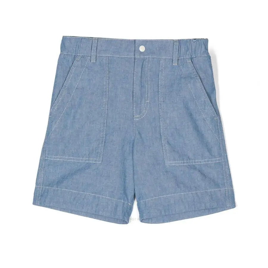 Moncler | Kids Logo Patch Cotton Shorts