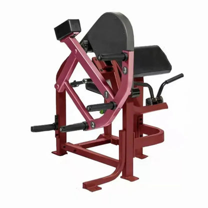 Kingace PT-65K Sport Gym Equipment Plate Load Series Leg Exercise Machine Seated Prone Leg Curl Machine Fitness Equipment