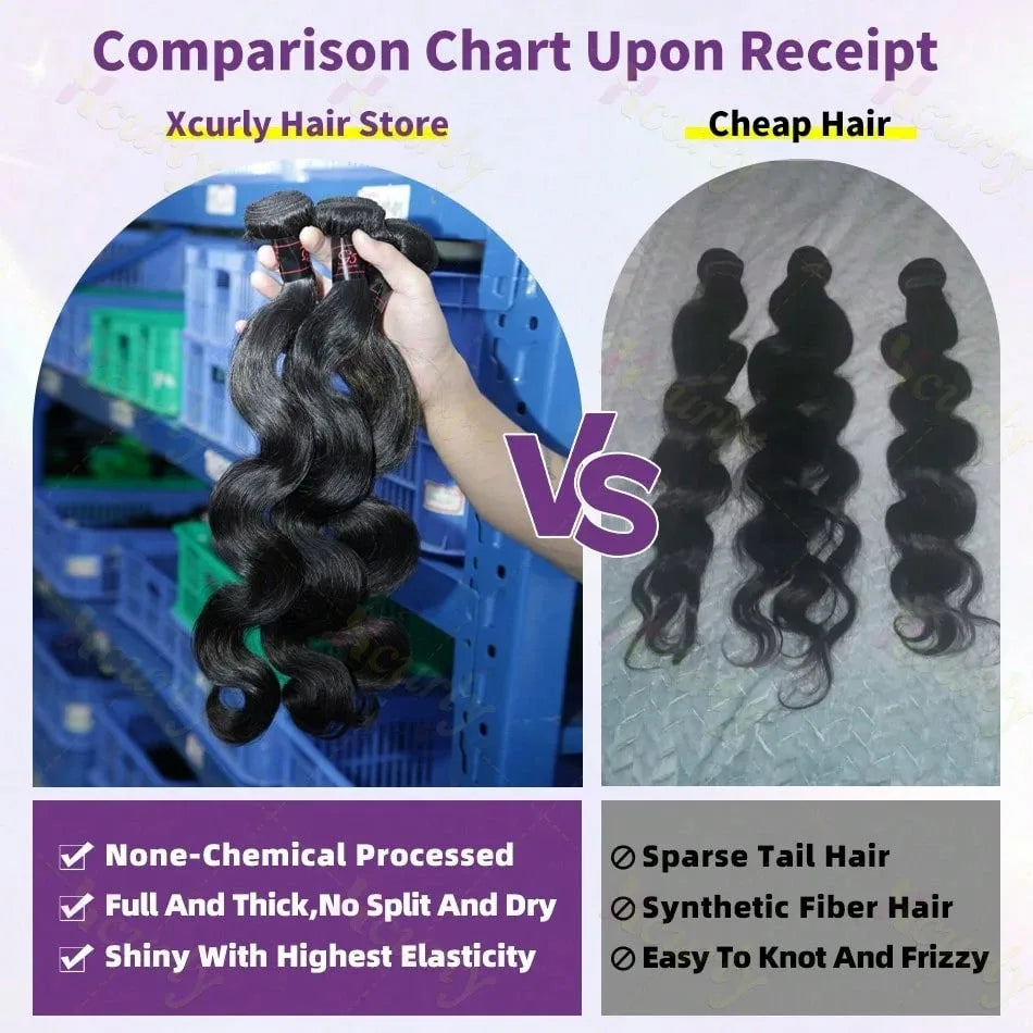 SIXQUEEN 15A Human Hair Bundles 34 36 38 40Inch Body Wave Unprocessed Vietnamese Hair 1/3/4 Bundles Extensions Quick Weave Human Hair Natural Black