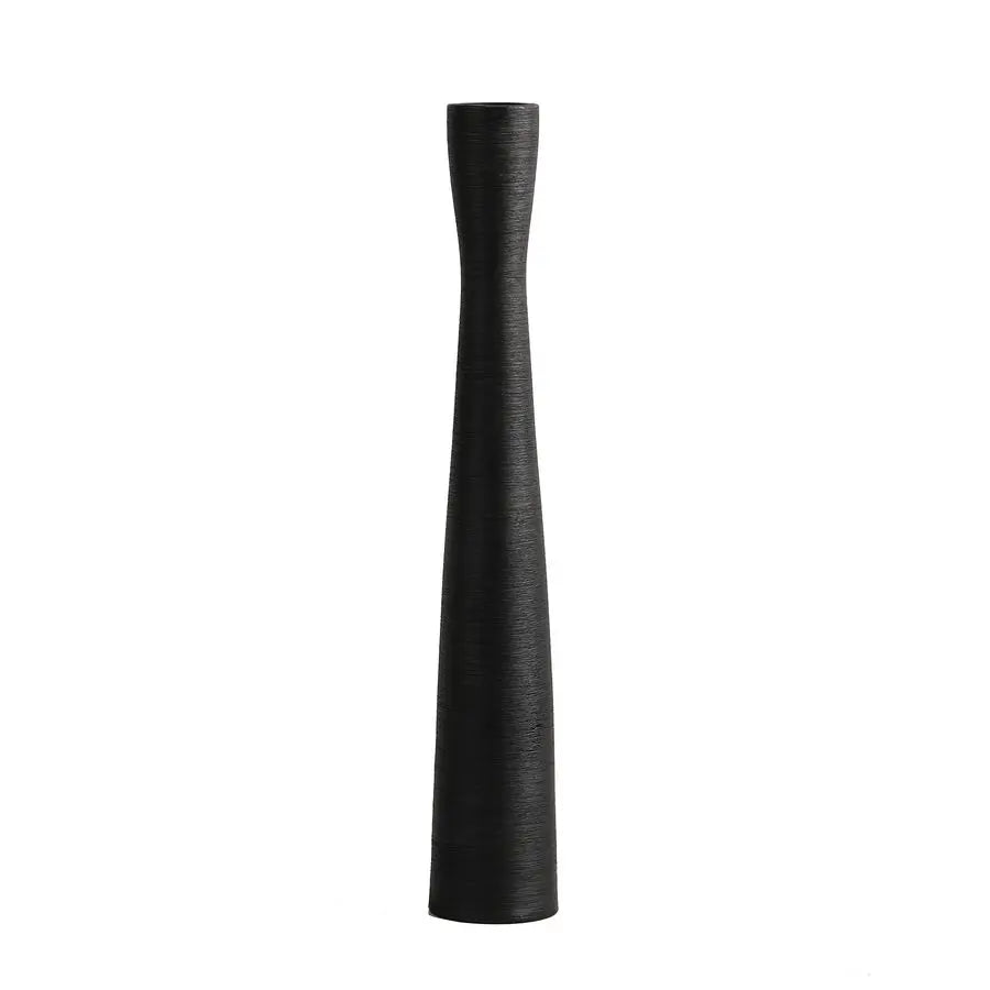 Black Floor Vase 20 Tall Ceramic Vases Large,Skinny Long Matt Vase for Pampas Grass,Modern Minimalist Style Flower Vases for Hom