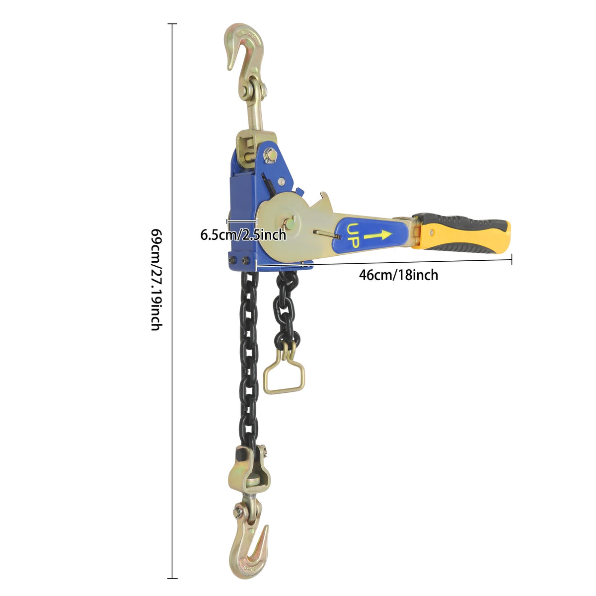Ratcheting Chain Load Binder, Ratcheting Chain Binder, Heavy Duty Tie Down Ratchet Load Binder
