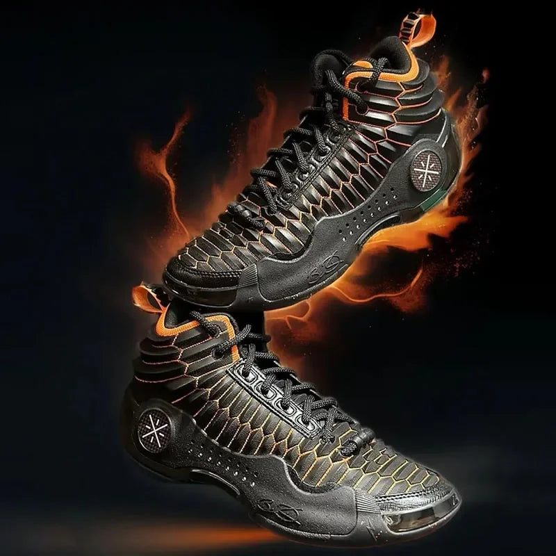LI-NING WAY OF WADE 10 Men's Basketball Shoes Featherlight Max Rebound Slip-Resistant Professional Sports Sneakers ABAS075