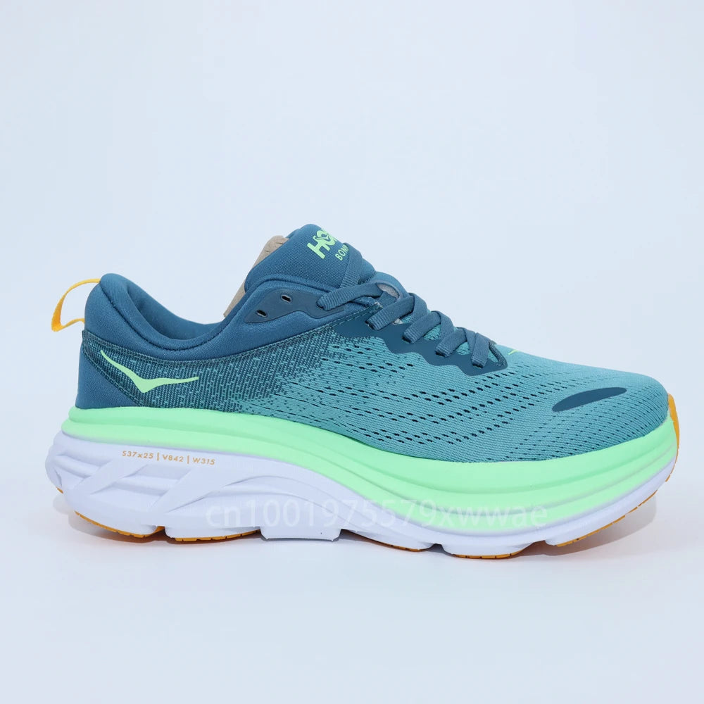 Original Bondi8 Sports Sneakers Running Shoes for Men and Women Casual Comfort Walking Shoes Travel Trekking Jogging Footwear