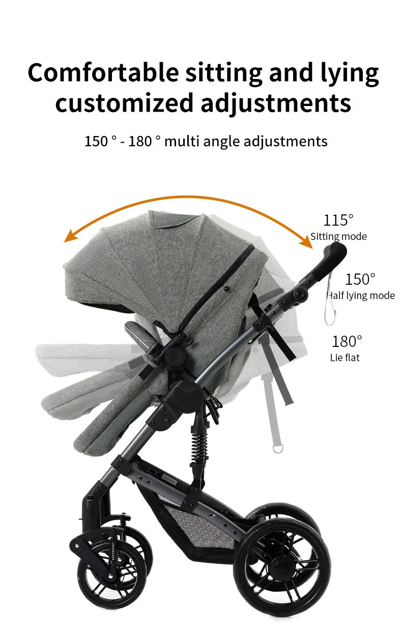 poussette bebe 3 en 1 Baby stroller baby newborn items Baby stroller for newborns Light str oller  for newborn baby Free Shippin