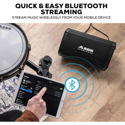 8 MK2-2000W Drum Amp Speaker for Electric Drum Set with Bluetooth, 8" Woofer, HPF EQ and Ground-Lift Switch