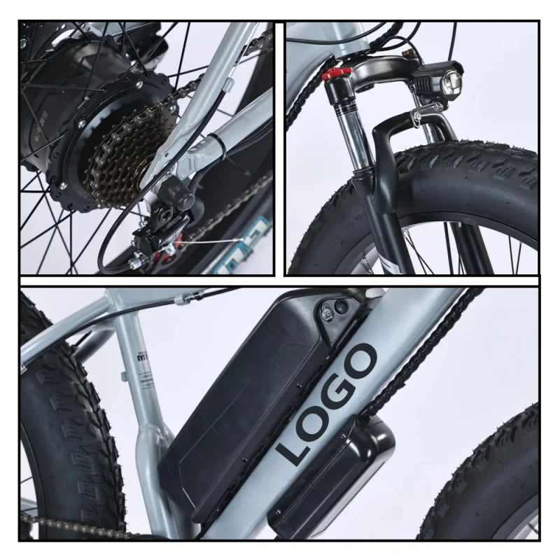 Dirt Adult Ebike 60v 6000w Off-road Mountain Electric Bike with Pedals