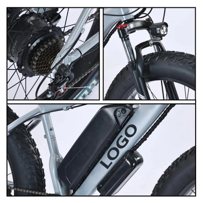 Dirt Adult Ebike 60v 6000w Off-road Mountain Electric Bike with Pedals