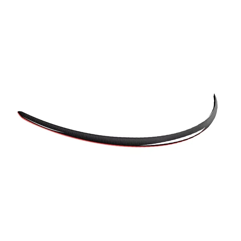 Real Carbon Fiber Spoiler for Tesla Mode Y 2024 - 2020 Accessories Car Rear Trunk Tail Wing Original Spoiler Modification Parts
