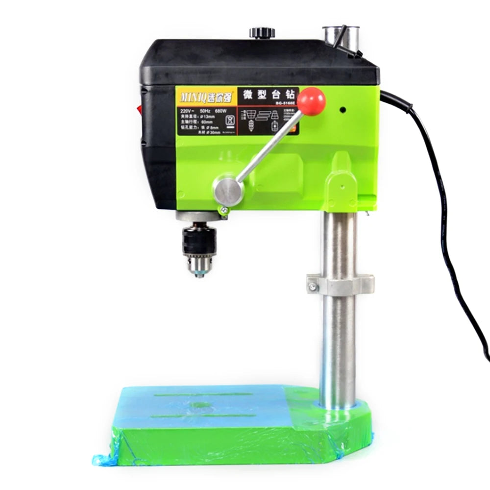 ALLSOME BG-5168E 680W Drill Press Mini Electric Drill Machine